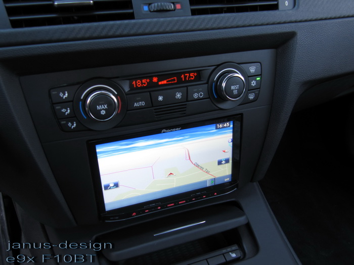 Double din kit for bmw